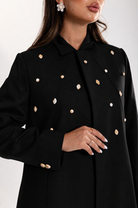 esme Marbella abaya ( Black Version )
