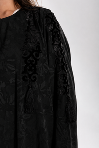 Desert breeze abaya ( Black Version )