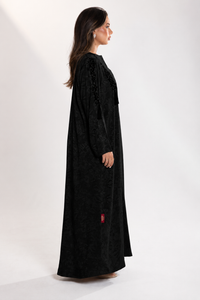 Desert breeze abaya ( Black Version )