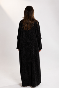Desert breeze abaya ( Black Version )
