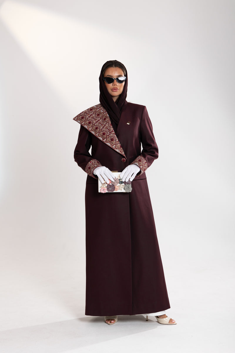 women qatar national day abaya made by esme abaya