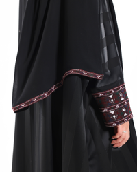 Elegant Esme Traditional Bisht by Esme Abaya combining heritage-inspired design with contemporary modest fashion elegance.