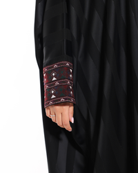 Esme Traditional Bisht featuring a sophisticated flowing style inspired by traditional modest wear with a modern touch.