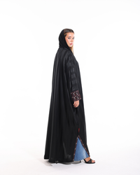 Premium Esme Traditional Bisht by Esme Abaya showcasing elegant fabric, classic styling, and luxurious modest fashion.
