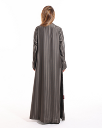 Luxury Heart of Gold abaya from Esme Abaya Summer '26 collection designed with a graceful silhouette and sophisticated style.