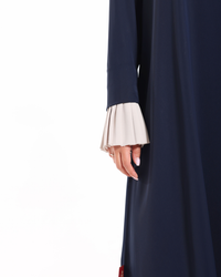 Luxury Pearl Affair abaya from Esme Abaya Summer '26 collection designed with a graceful silhouette and timeless elegance.