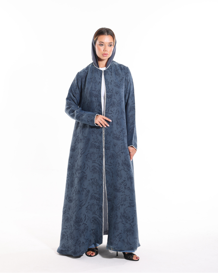 Soft Air abaya from Esme Abaya Summer '26 collection featuring a lightweight elegant design and graceful modest fashion style.