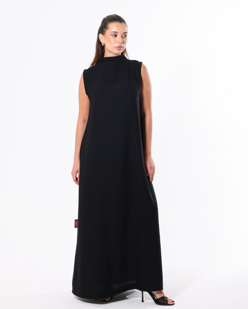 Soft Black Inner Dress | Premium Korean Fabric Inner Dress